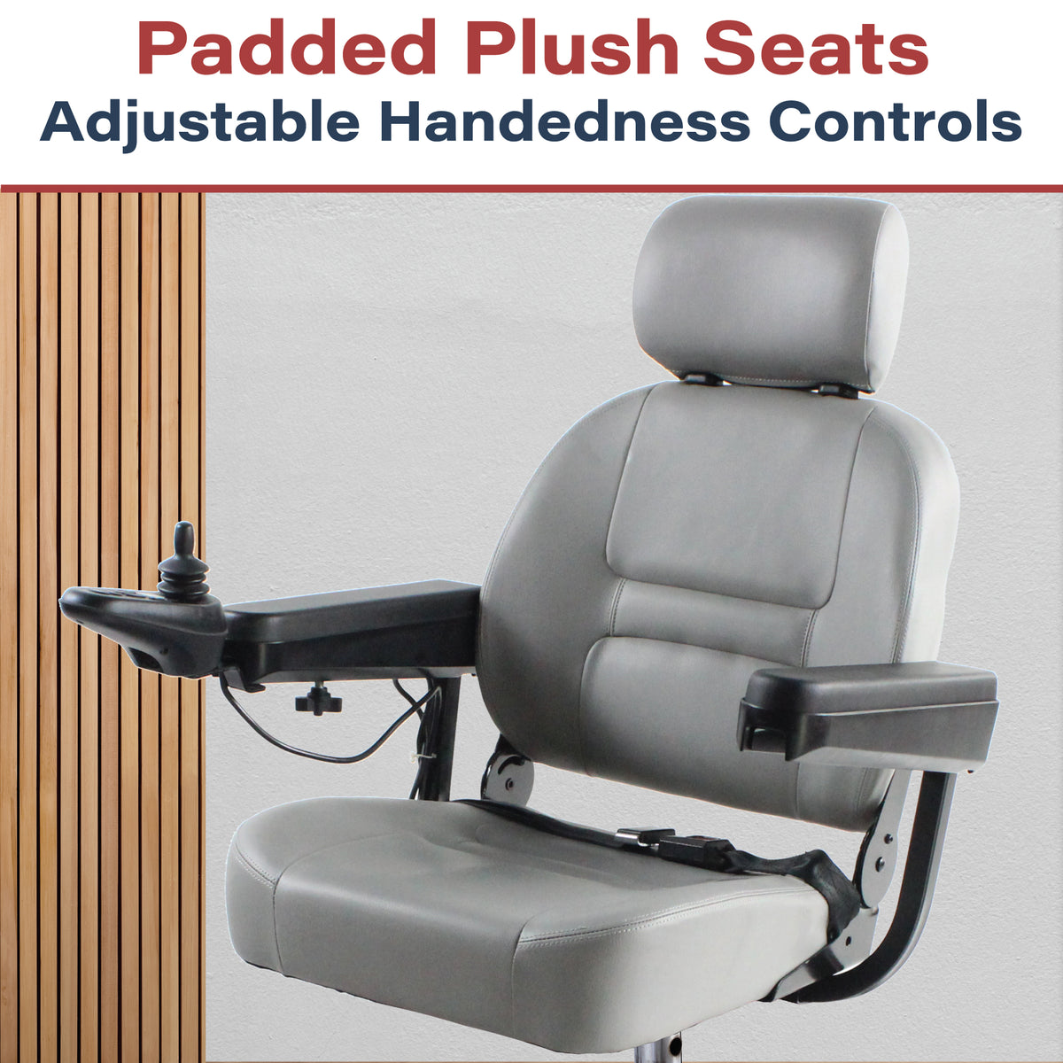 Zipr Mantis  Power Wheelchair with Comfortable Seat