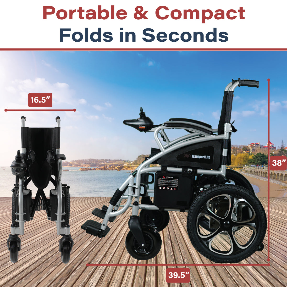 Folding Power Wheelchair