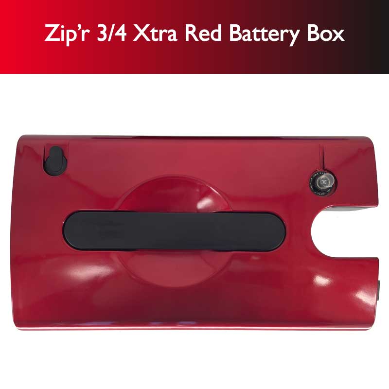 Battery Case for Red Zipr Xtra Mobility Scooter