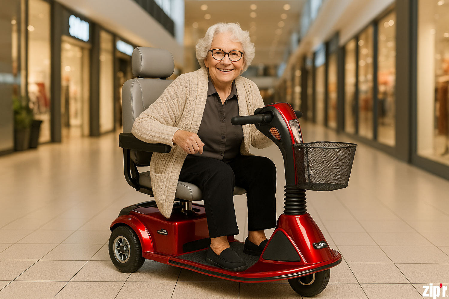 The Best Long-Range Mobility Scooter: Why the Zip’r Breeze Leads With Up to 20 Miles per Charge