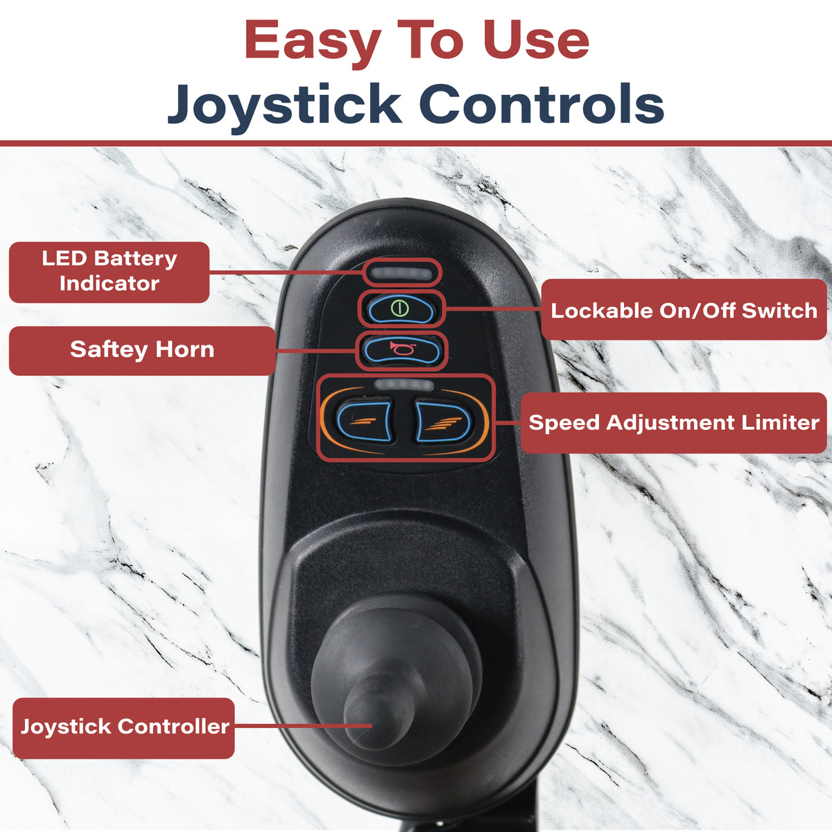 Zipr Mantis Agile Heavy Duty Electric Wheelchair Scooters