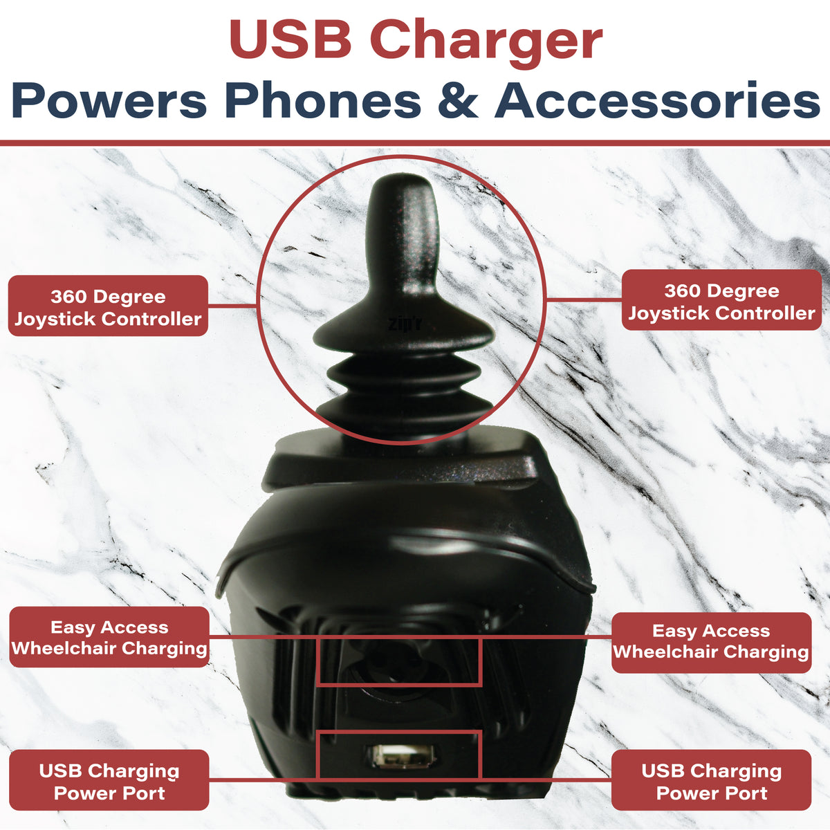Power Wheelchair Easy to Use
