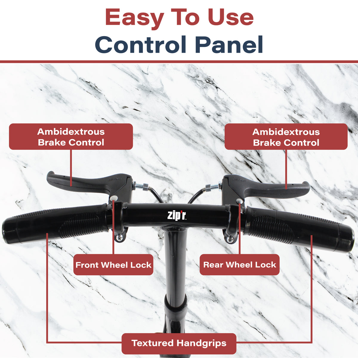 Zipr Glider Knee Leg Scooter