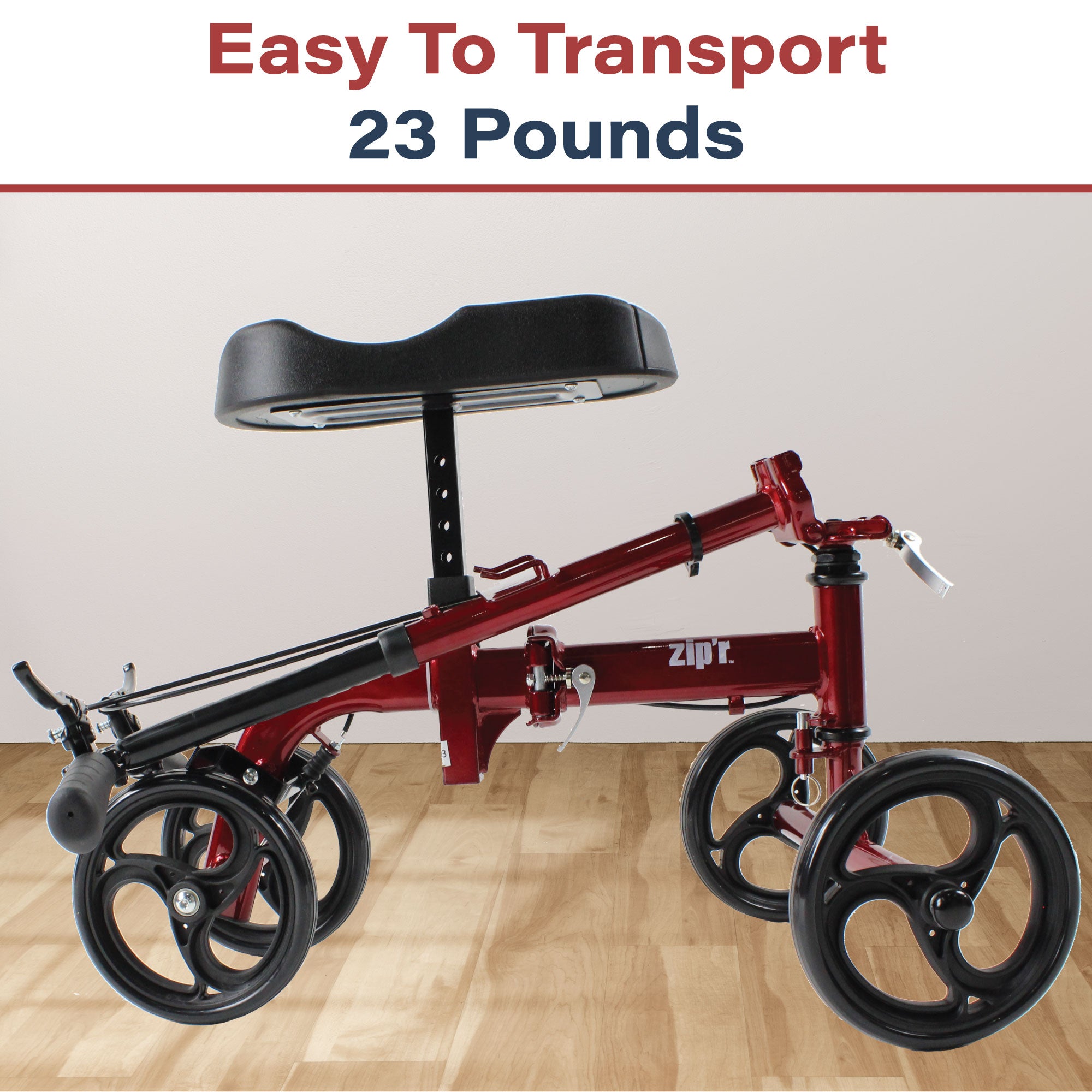 Zipr Pathfinder Knee Scooter Zip'r Mobility Zipr Mobility