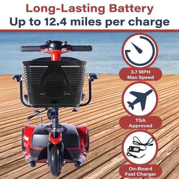 Zipr Roo 3-Wheel Mobility Scooter for Seniors - Zipr Mobility