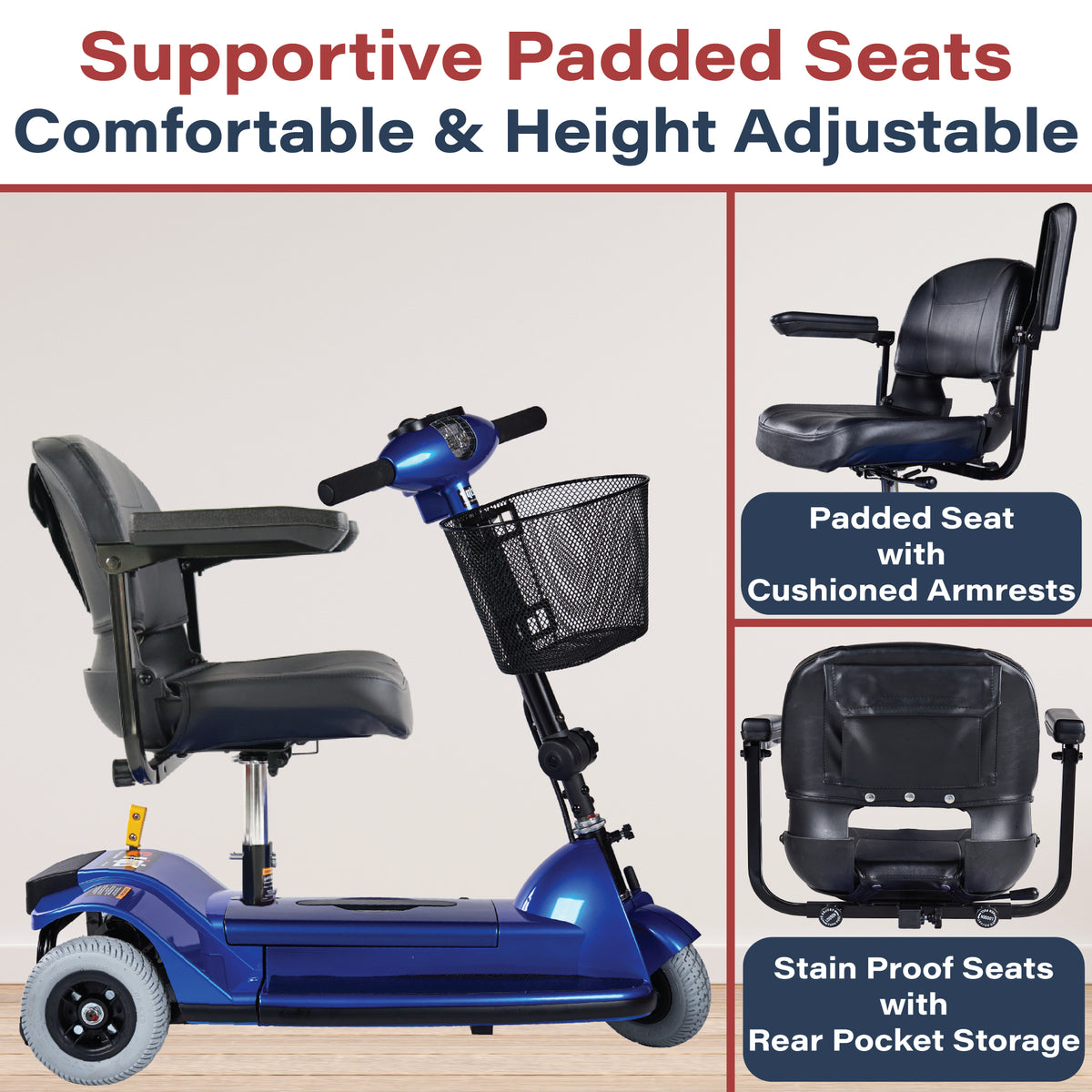 Zipr 3 Traveler Mobility Scooter for Seniors Zip r Mobility
