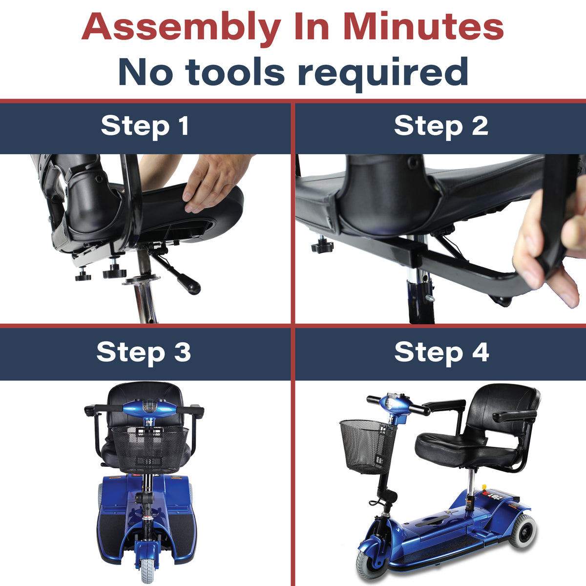 Zipr 3 Xtra Wheelchair Scooters Medical Chairs