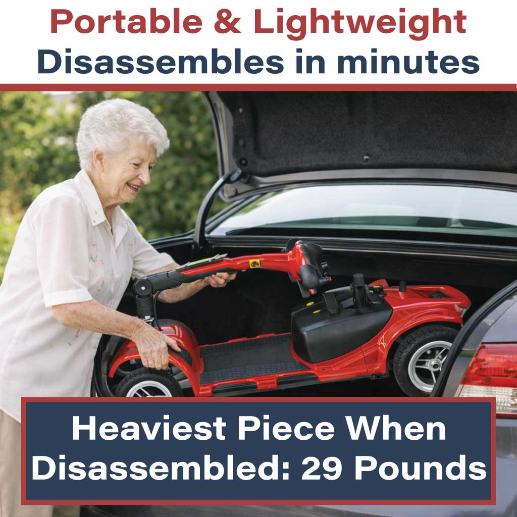 Zipr Roo 4-Wheel Mobility Scooter for Seniors - Zipr Mobility